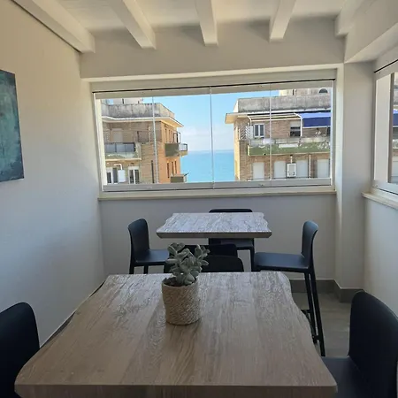 Rebecca's - Raffaella Sea View - Attico E Super Attico - 200 M Dal Mare Анцио